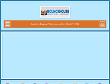 Tablet Screenshot of bouncehouserentalmiami.net